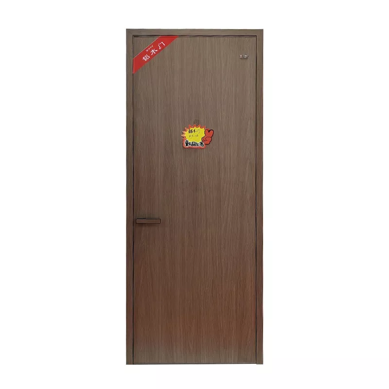 Pintu Kayu Berlapis Aluminium